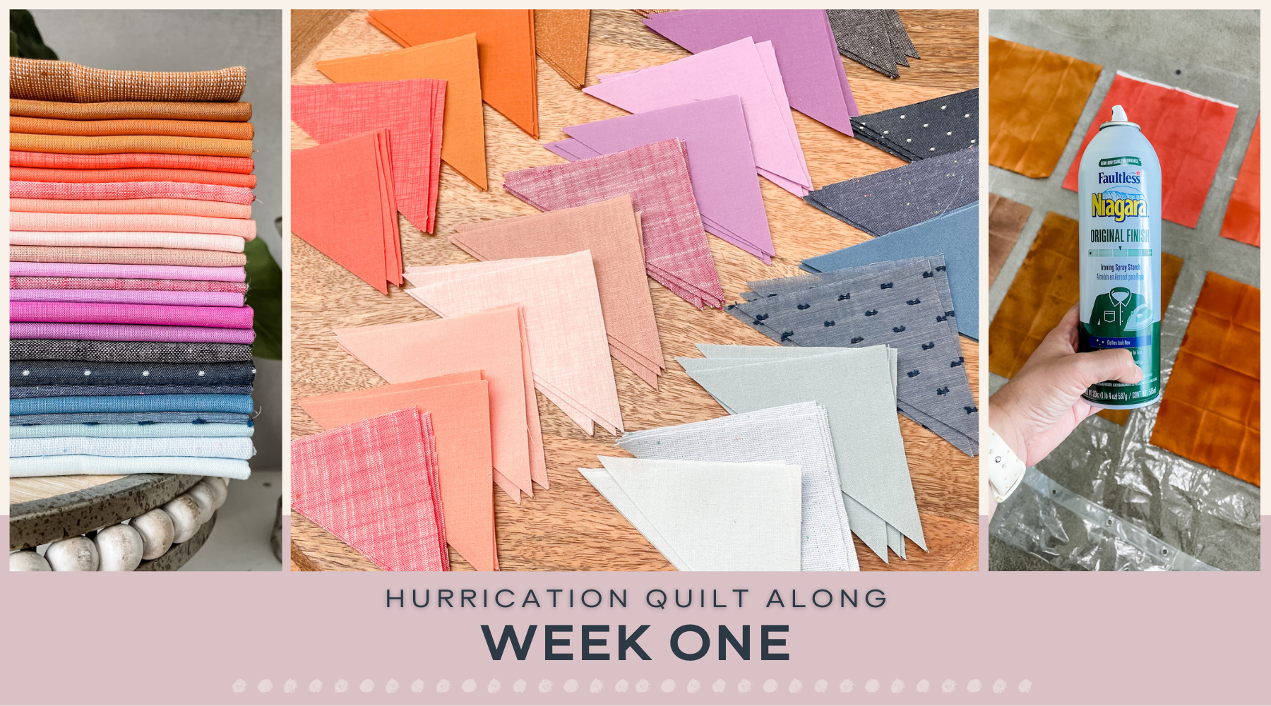 Hurrication Quilt Along - Week 1