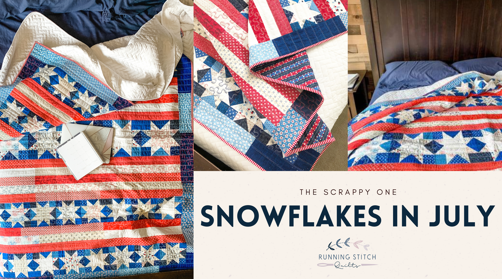 Snowflakes in July - The Scrappy One