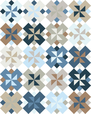 Rivermill Quilt Pattern - PDF