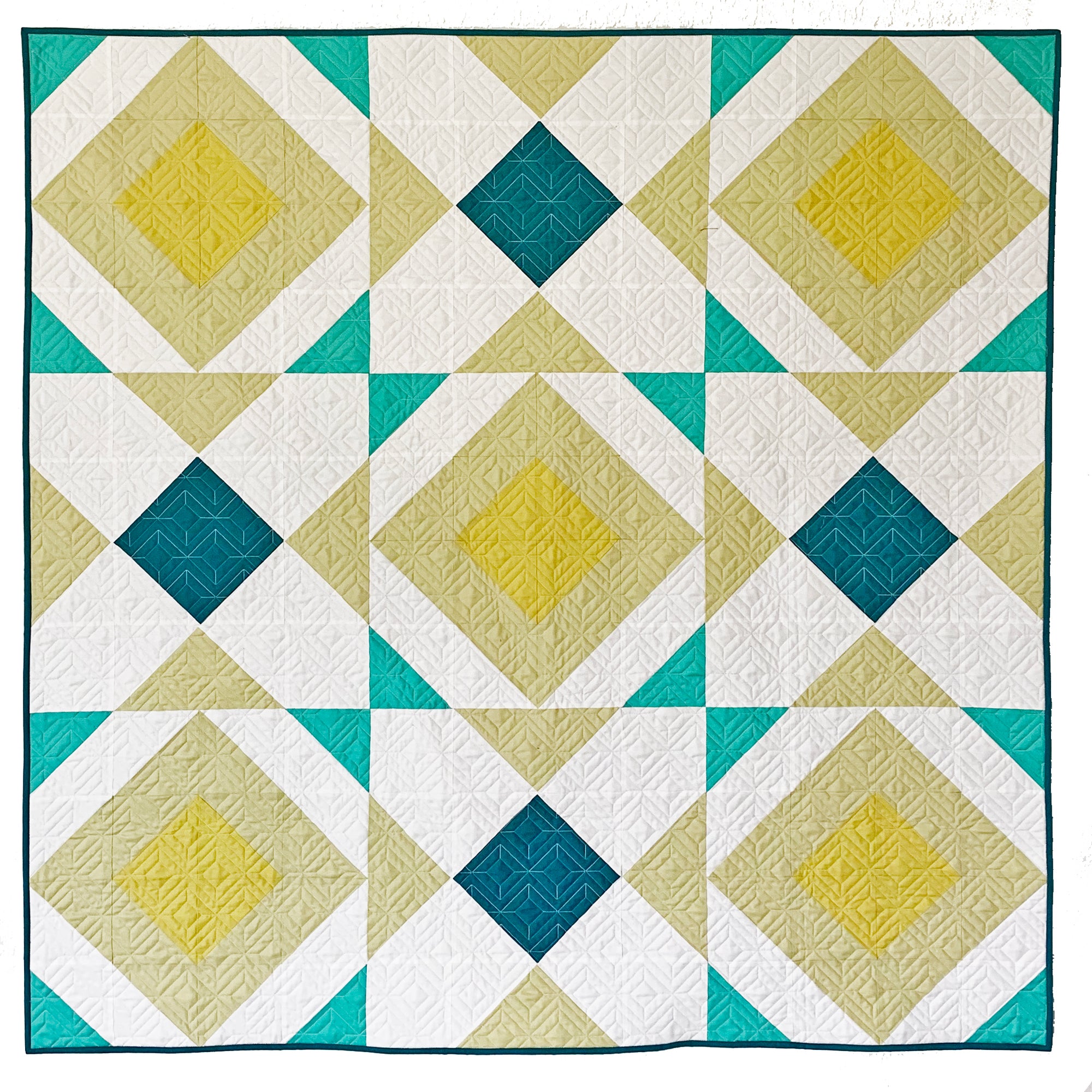 Noughts and Crosses Quilt Pattern - PRINTED
