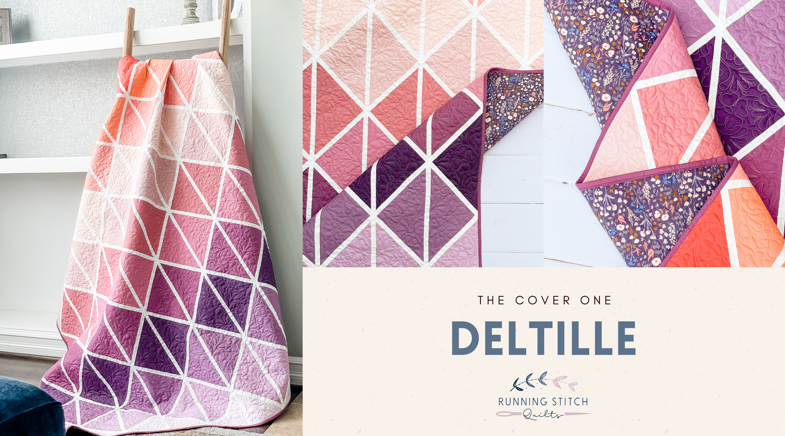 Deltille Quilt - The Cover Quilt!