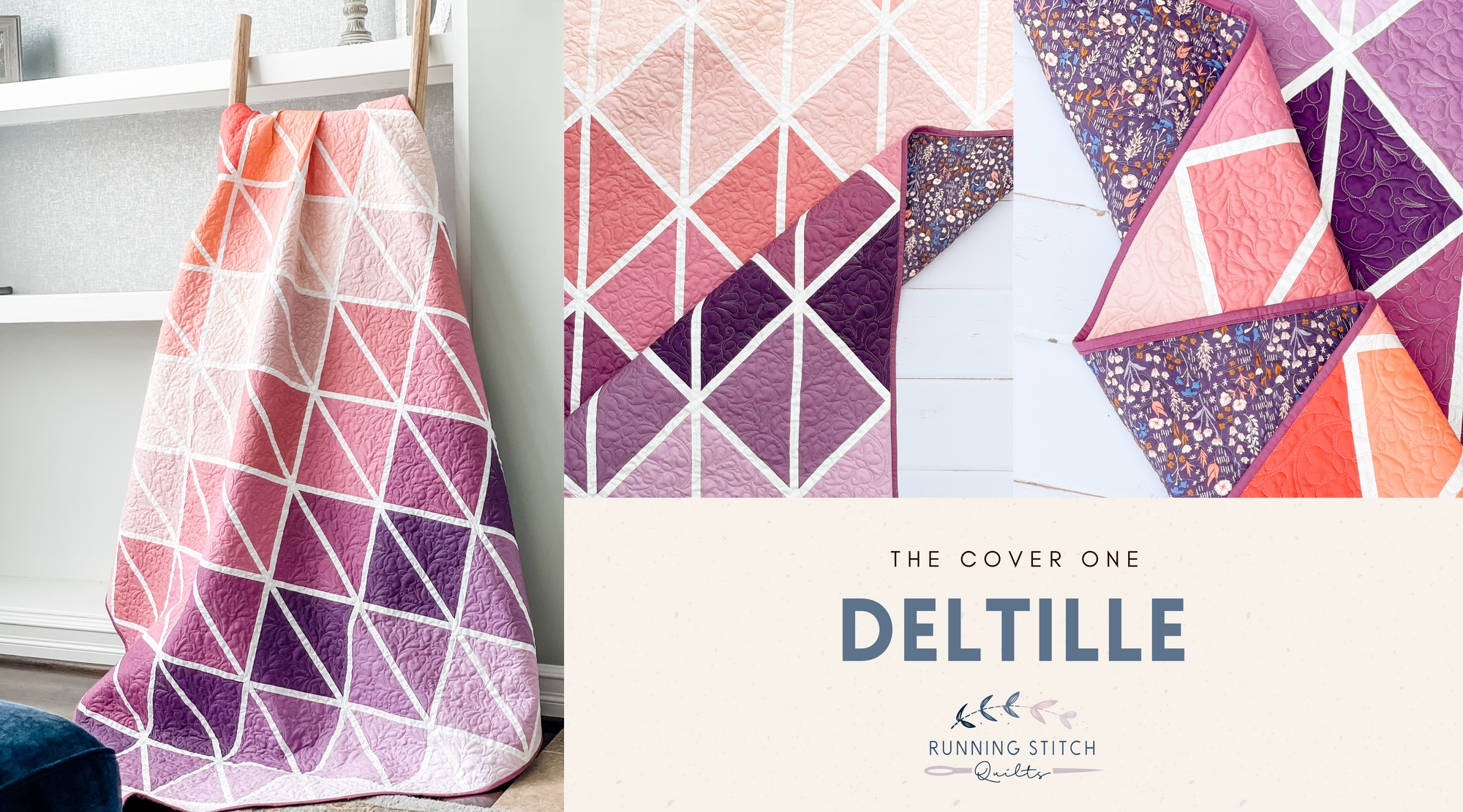 Deltille Quilt - The Cover Quilt!