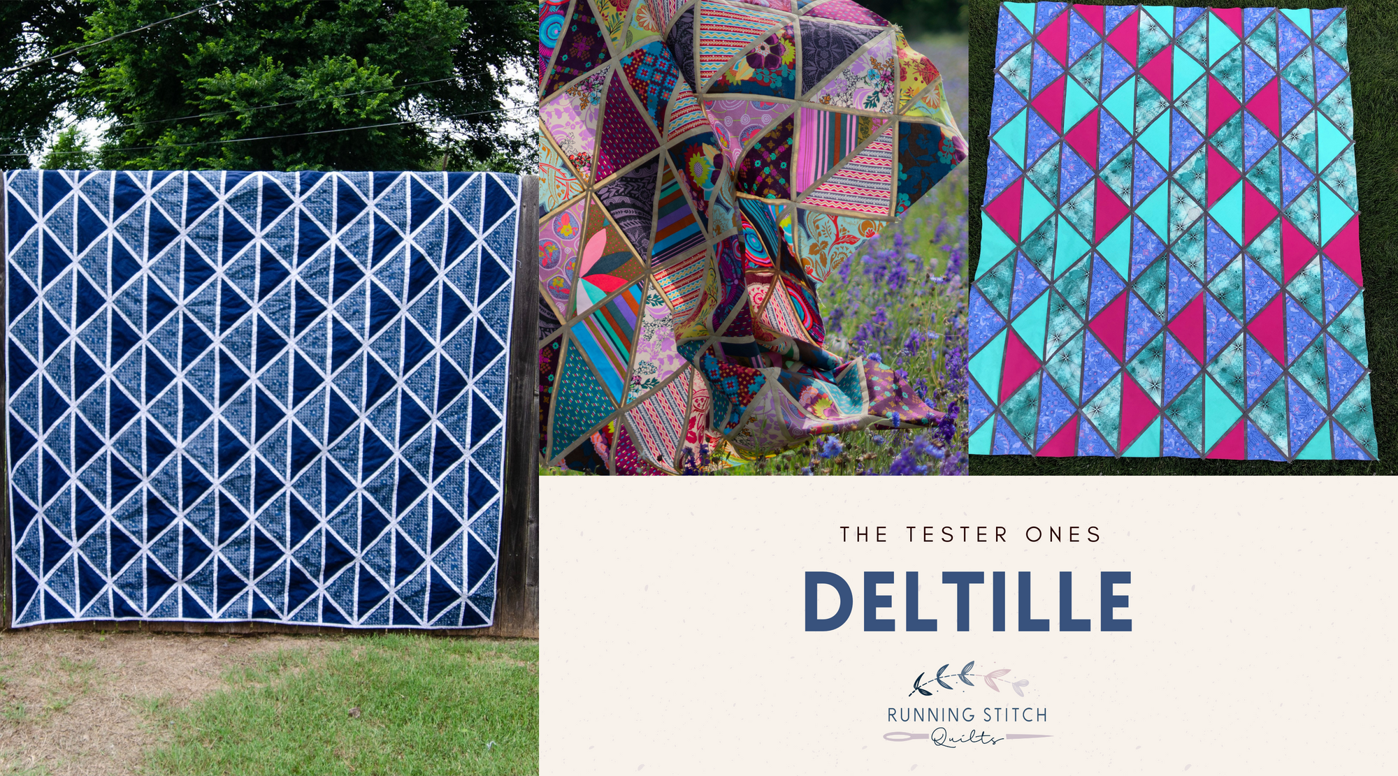 Deltille Quilt - Tester Quilts and Inspiration