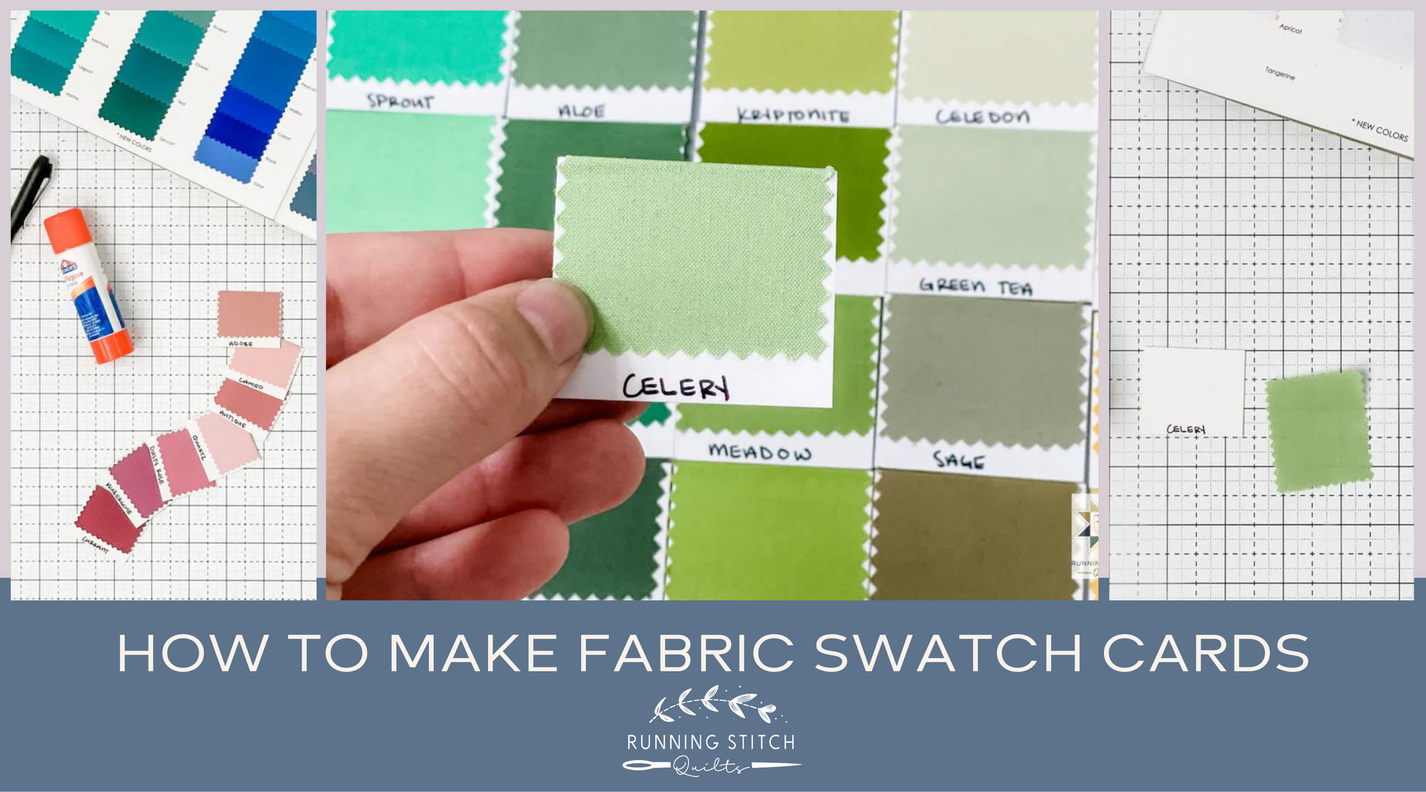 How to Make Fabric Swatch Cards