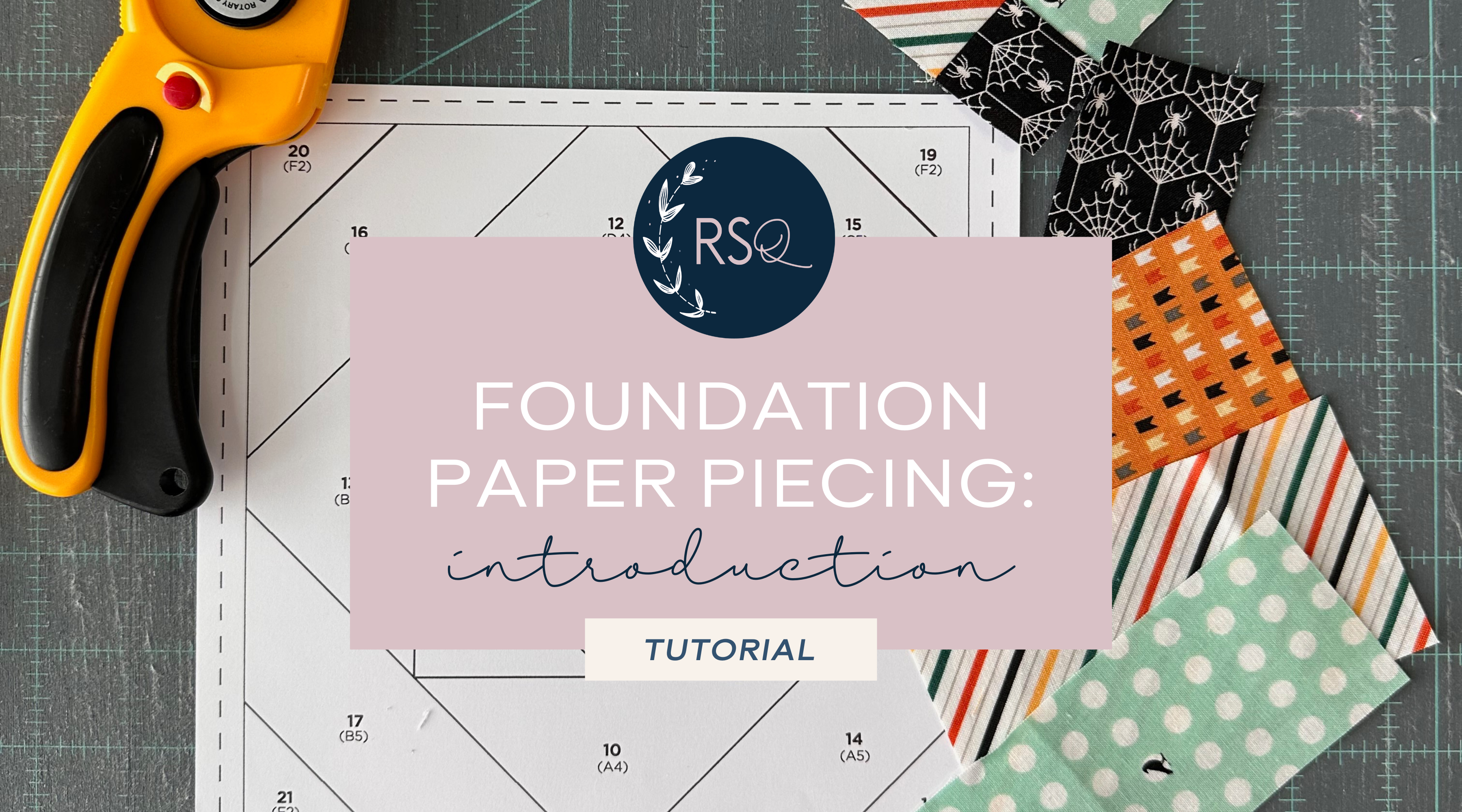 Paper Piecing Patterns  English Paper Piecing Tools & Supplies