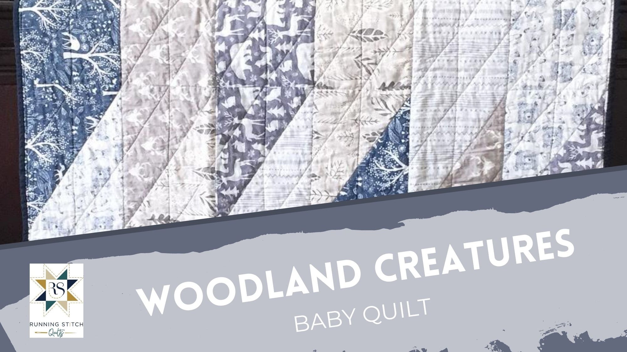 Woodland Creatures Baby Quilt