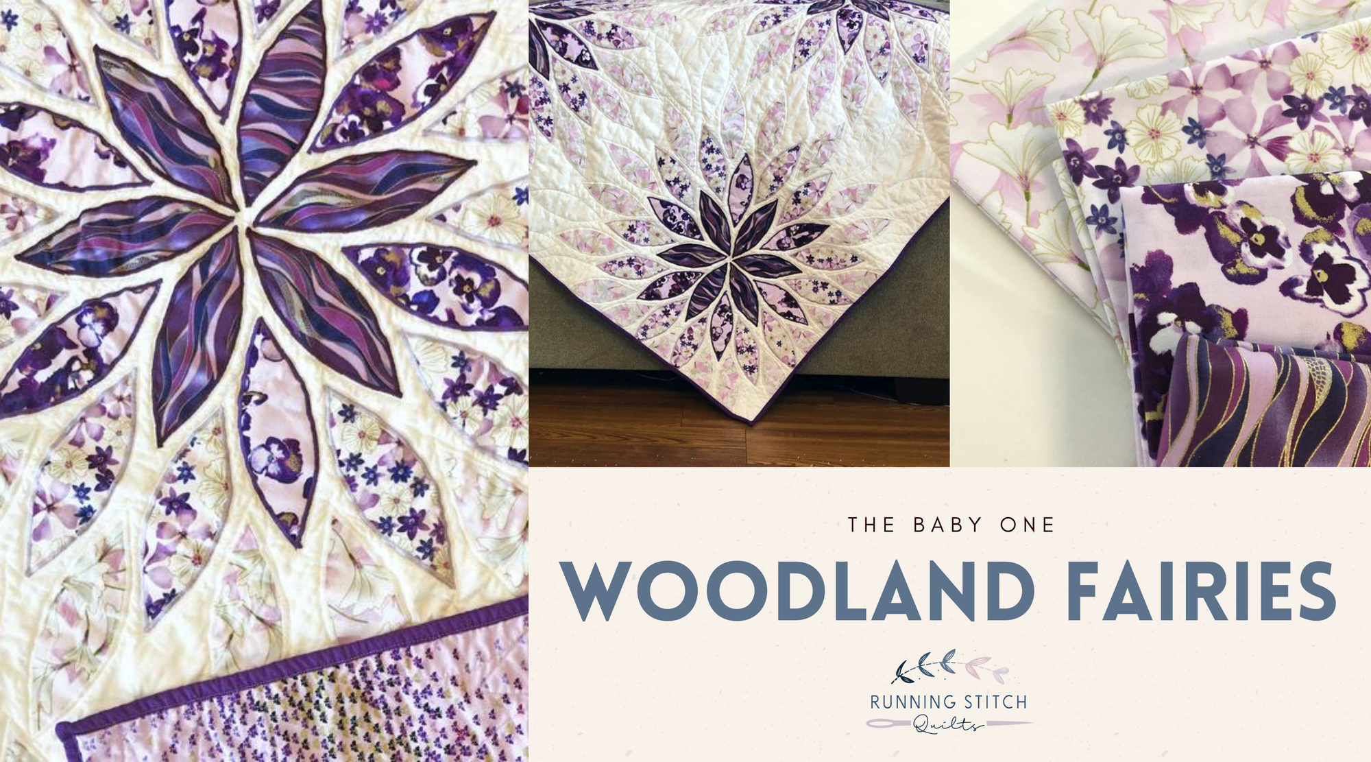 Woodland Fairies Baby Quilt