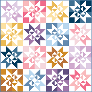 Wildflower Falls Quilt Pattern - PDF