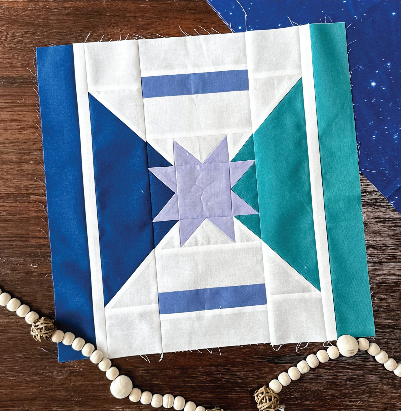 Gemini - Cosmic Mini Quilt Pattern - PDF