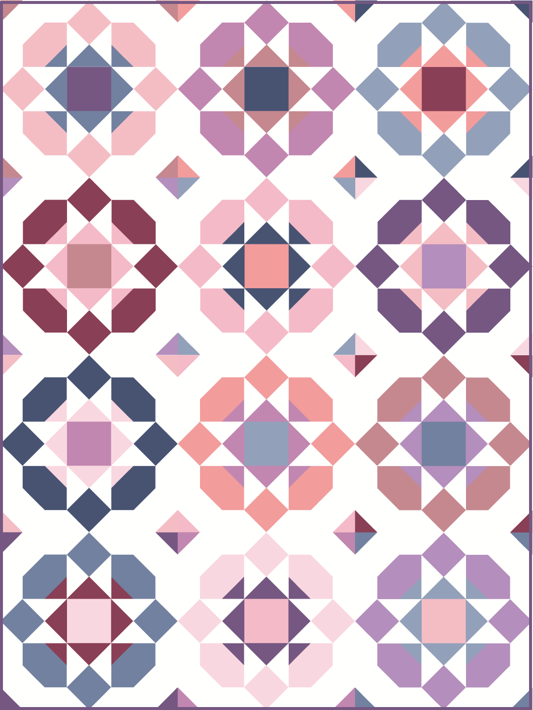 Desert Charm Quilt Pattern - PDF