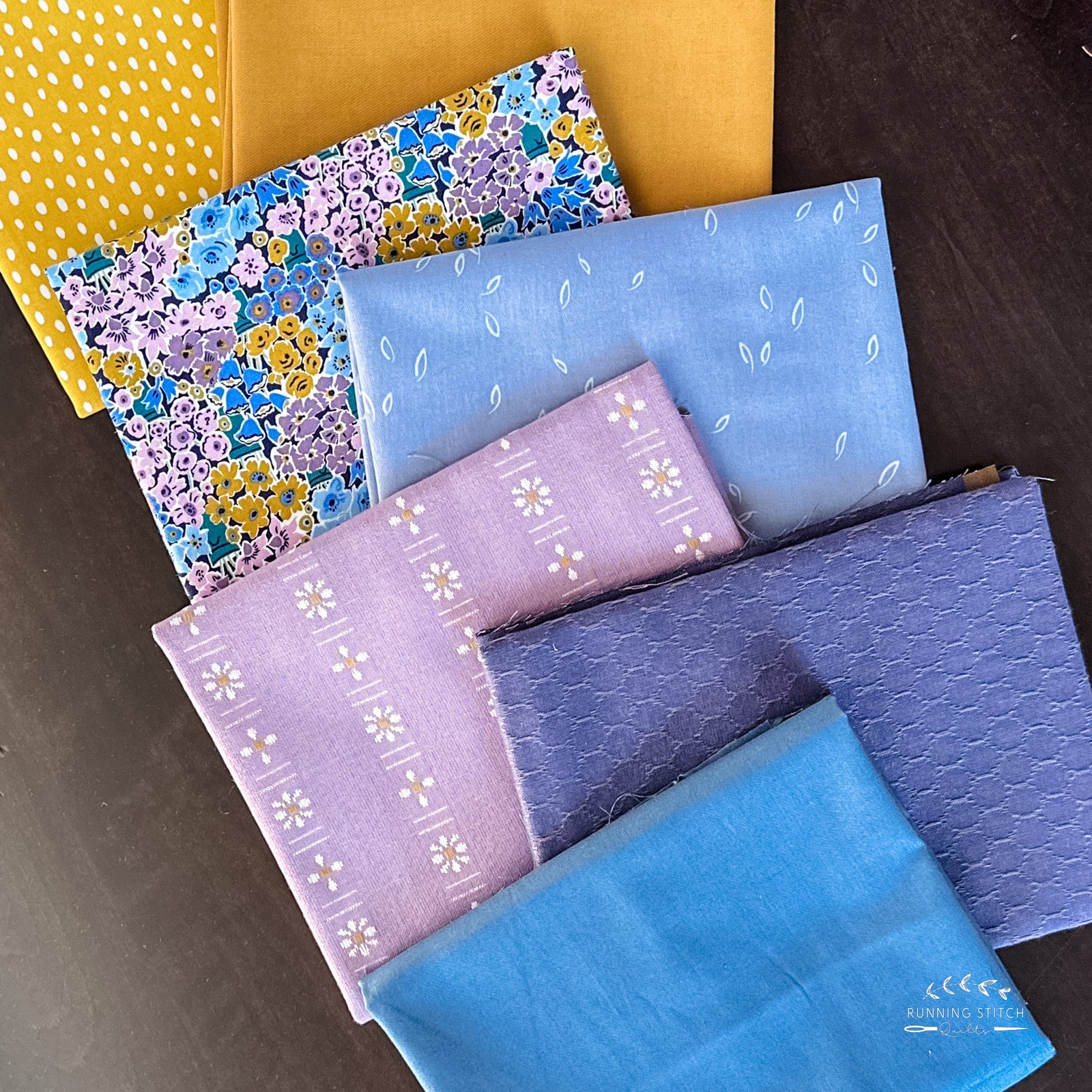 Blue Liberty Half Yard Bundle