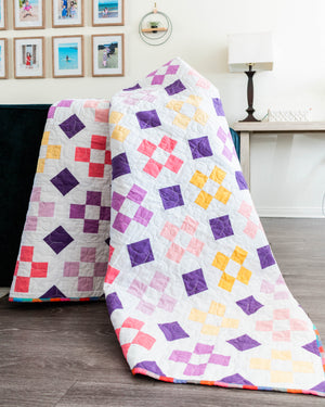 Charming Bubbles Quilt Pattern - Printed