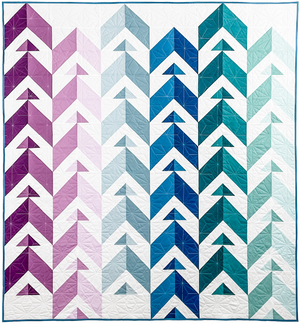 Chevron Points Quilt Pattern - PRINTED