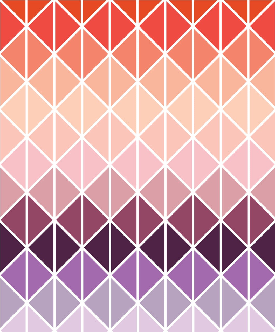 Deltille Quilt Pattern - PDF