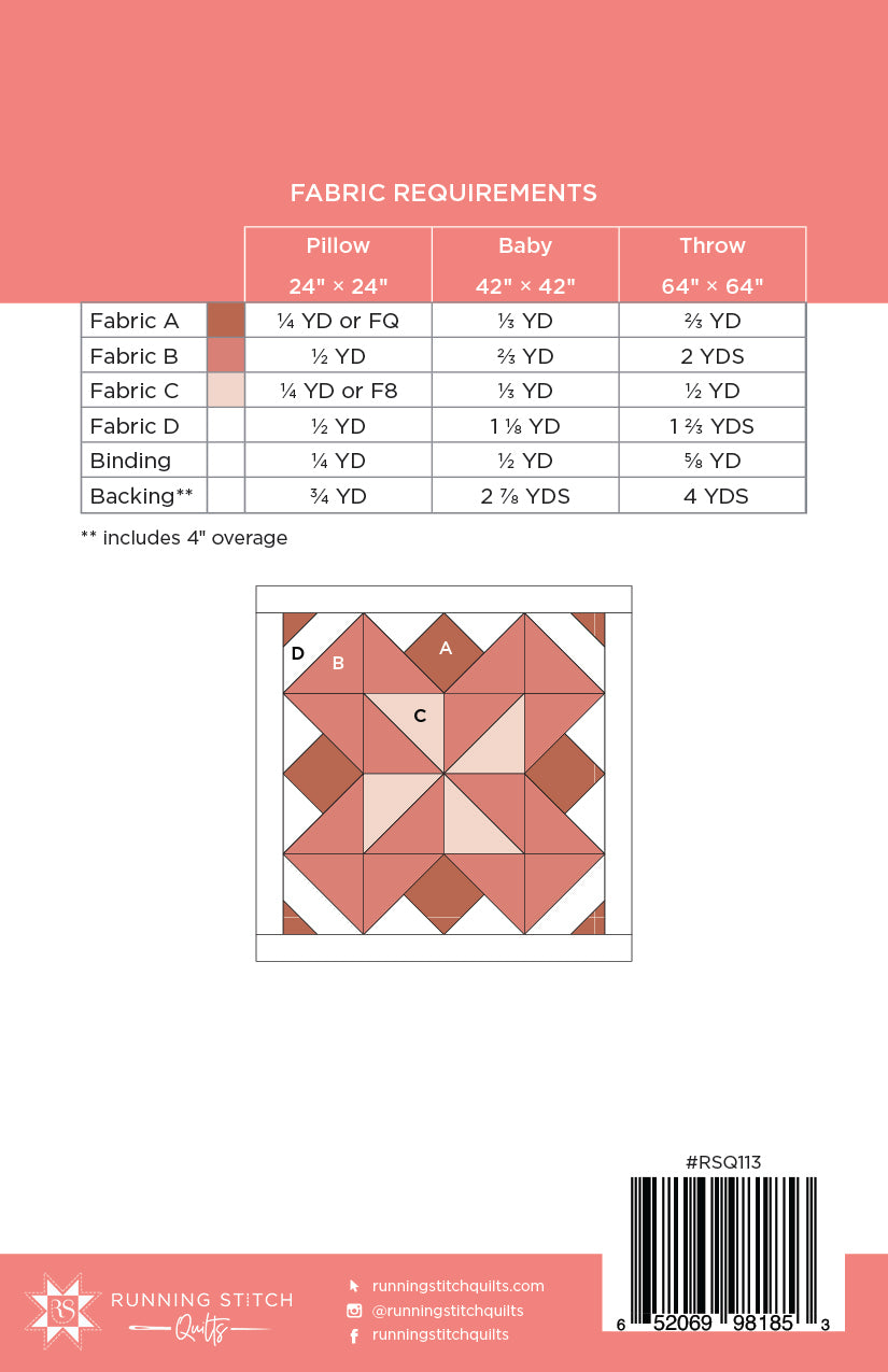 Evenflow Quilt Pattern - PDF