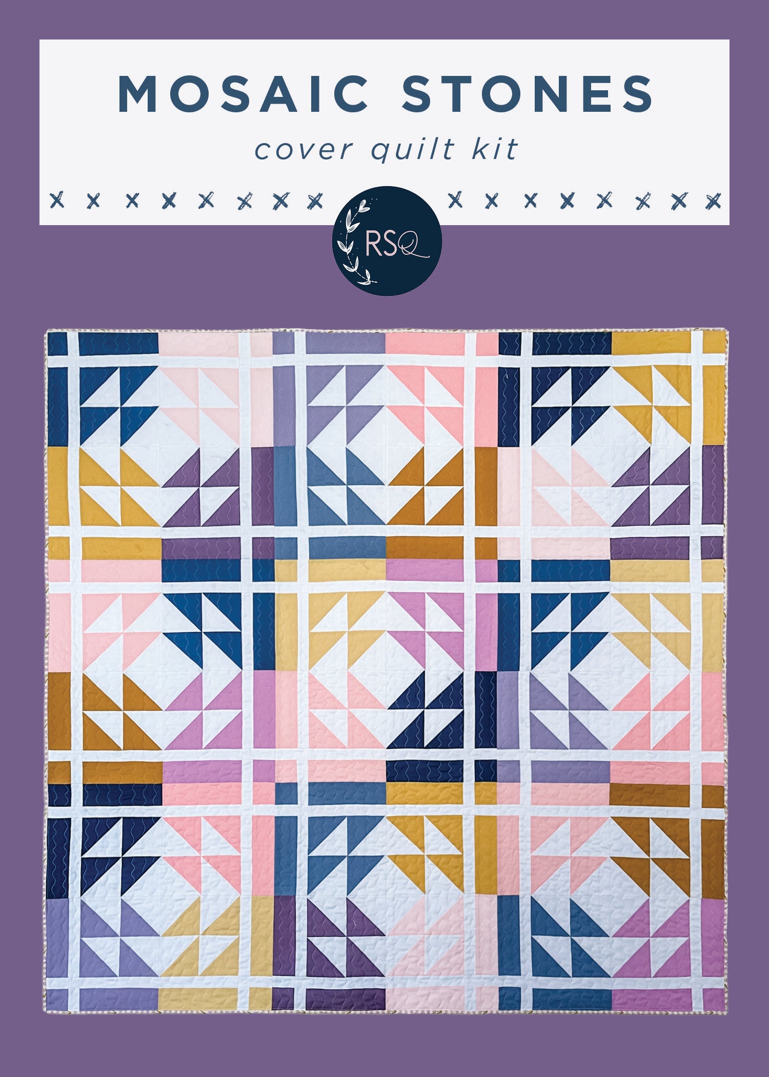 Mosaic Stones Quilt KIT - Cover