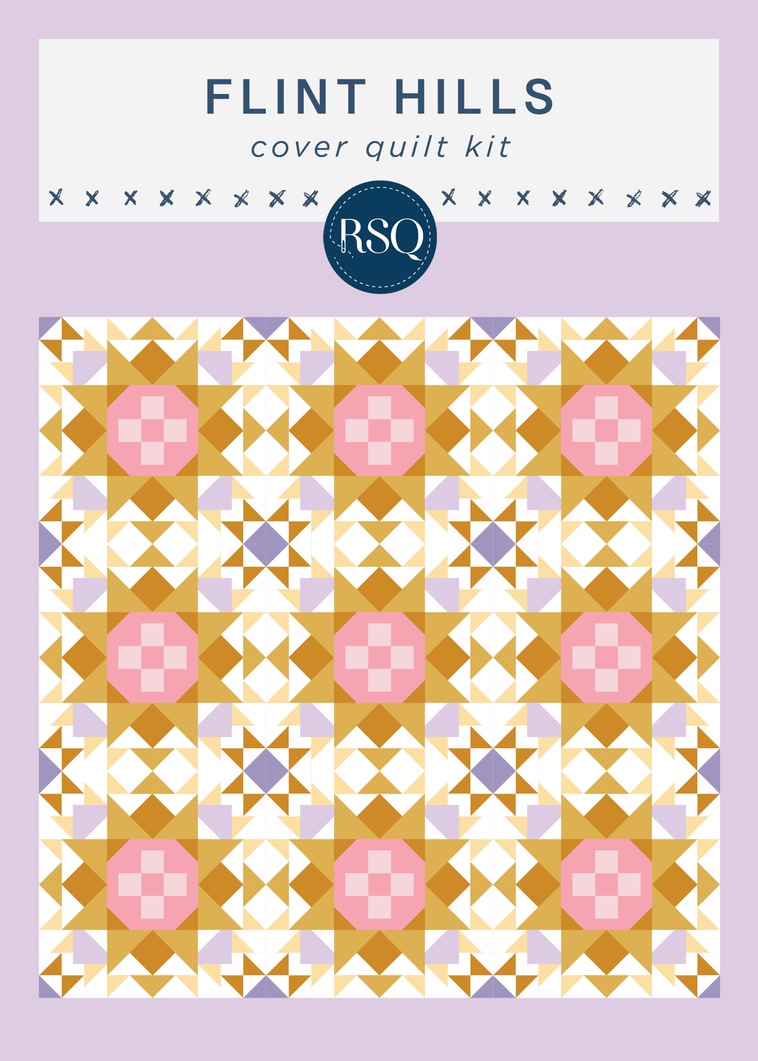 Flint Hills Quilt KIT - Cover