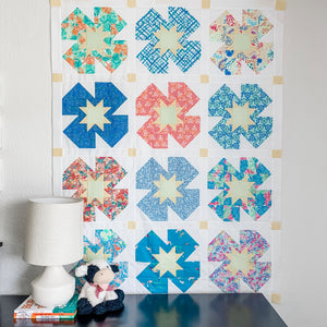 Baby Summer Garden Quilt Top - UNFINISHED