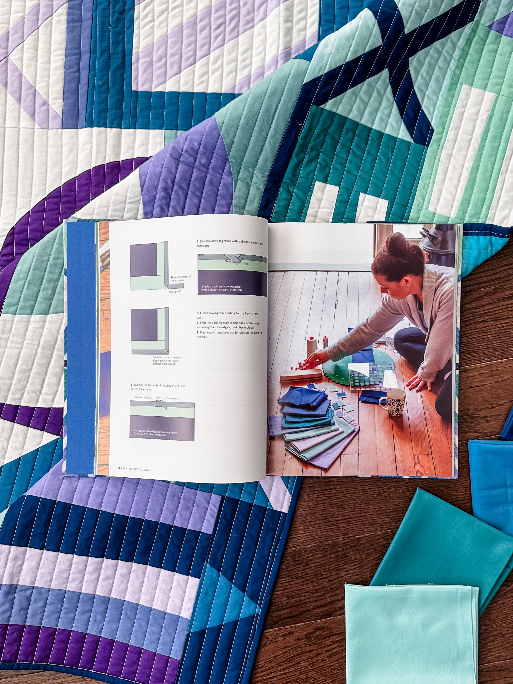 Imperfect: Embracing Improv Quilting - Signed Copy