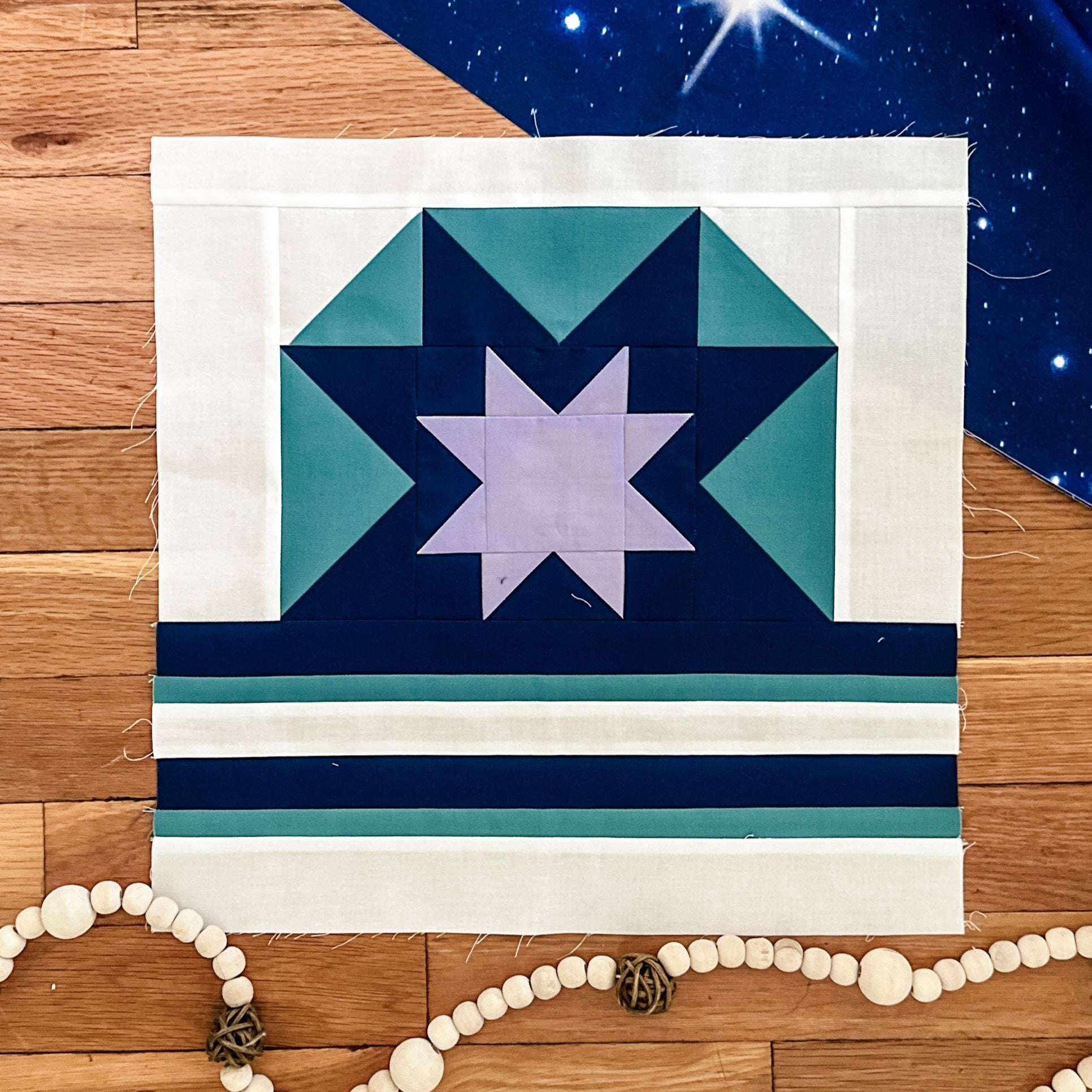 Libra - Cosmic Mini Quilt Pattern - PDF