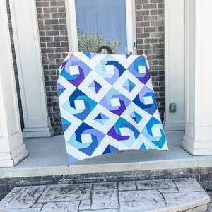 Baby Hurrication Quilt Top - UNFINISHED