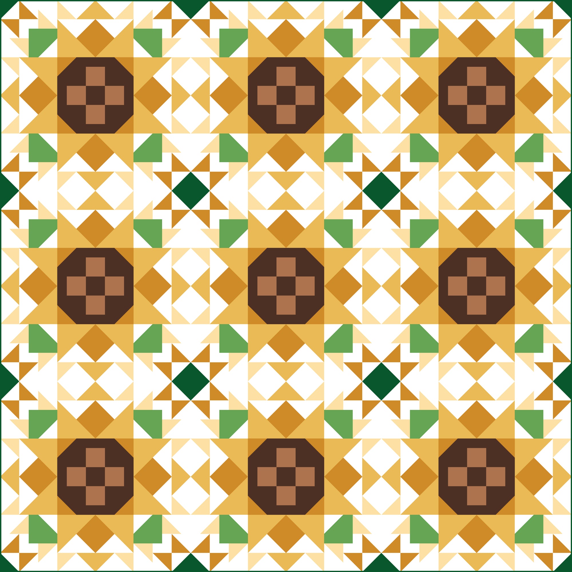 *PREORDER* Flint Hills Quilt KIT - Sunflower