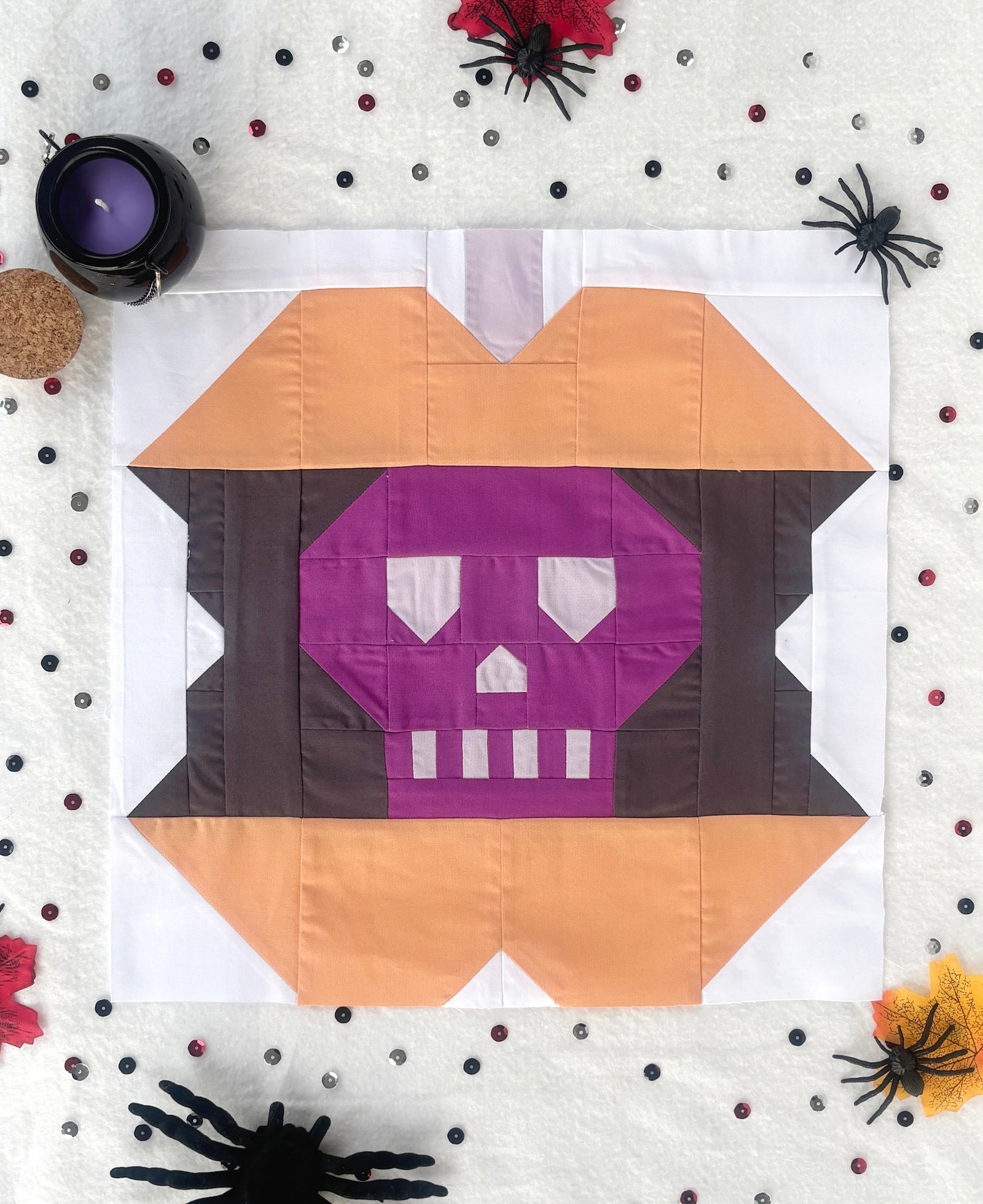 Poisoned Apples - Spooky Season Sampler Block 2025 - PDF