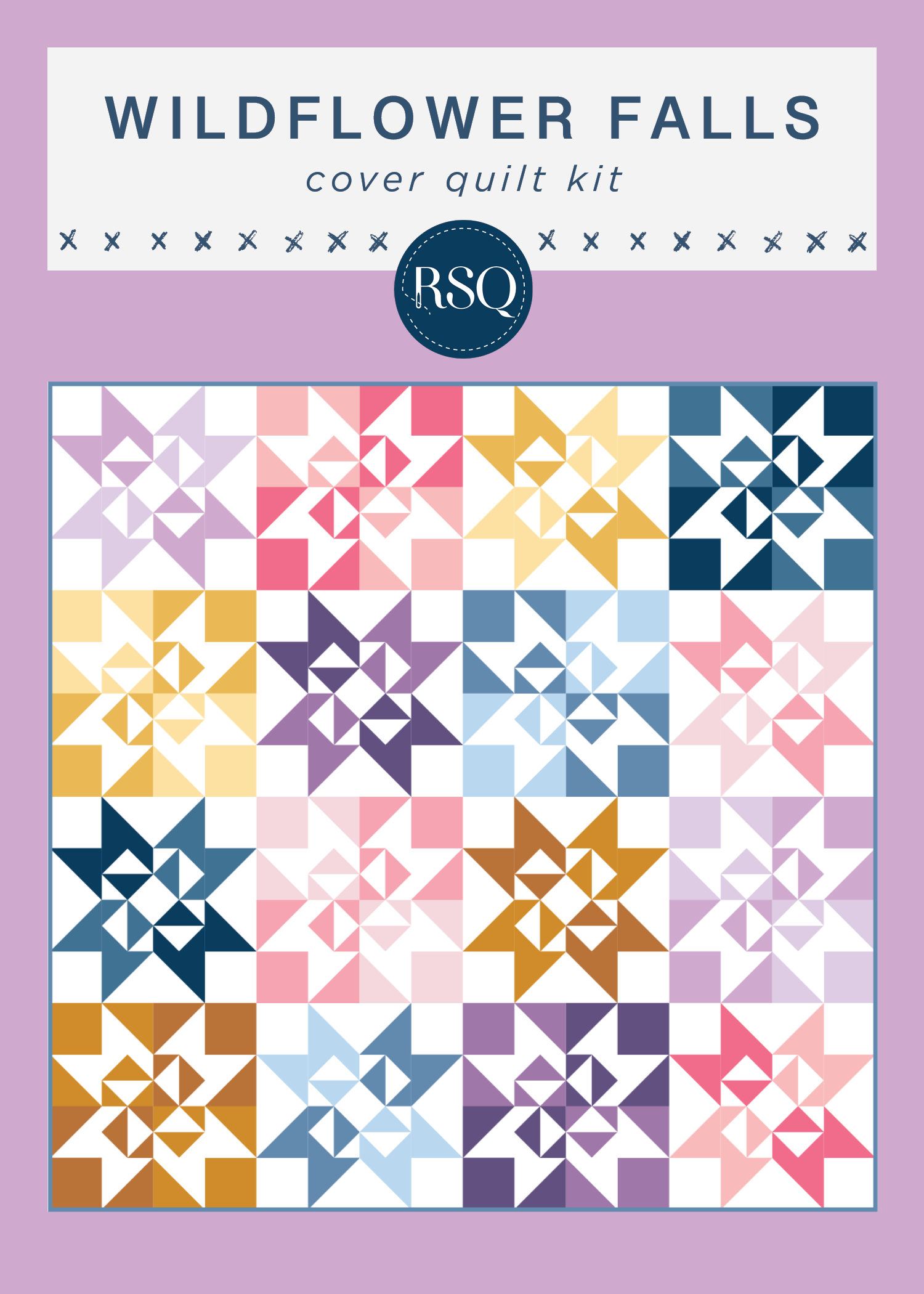 Wildflower Falls Quilt KIT - Cover