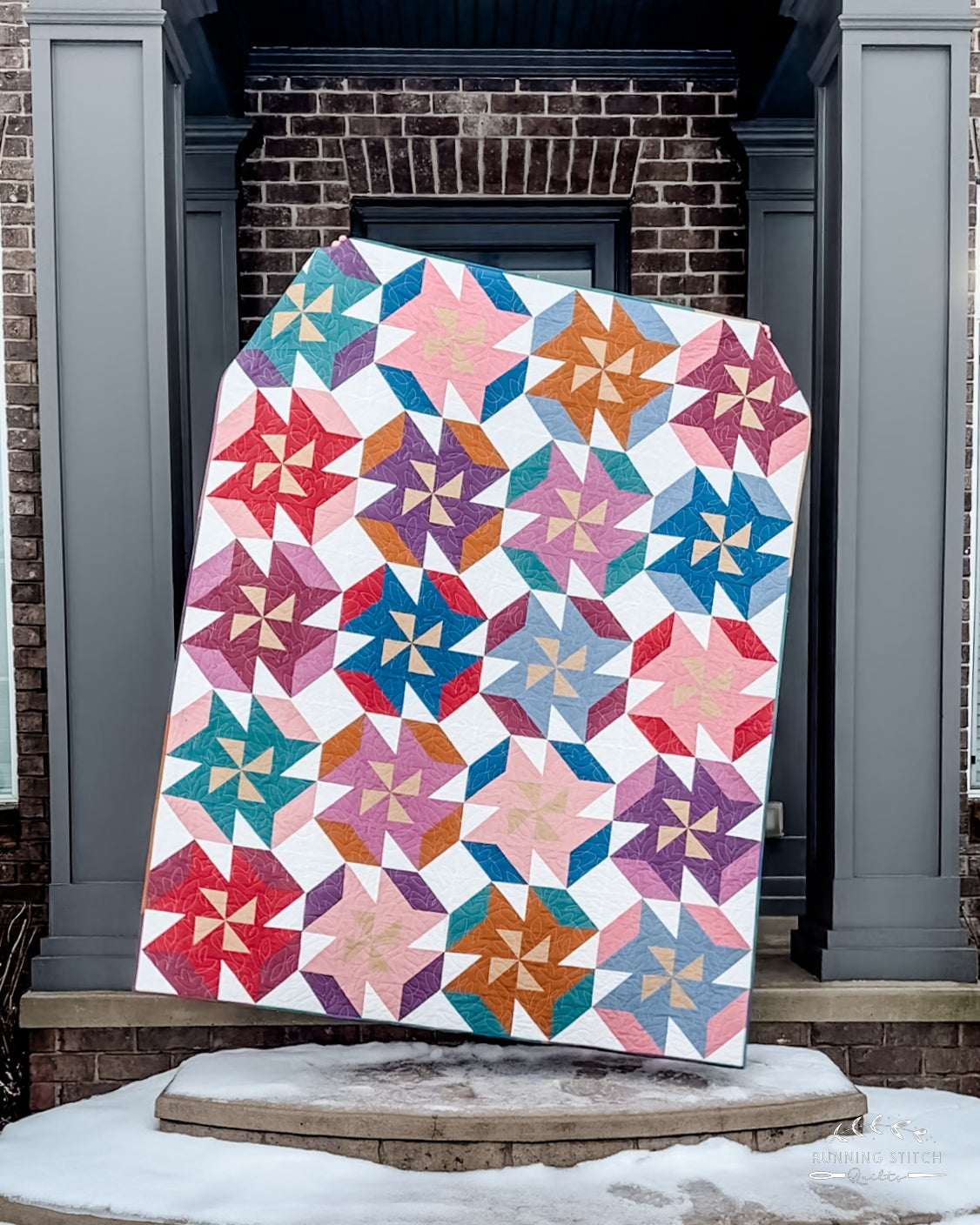 Autumn Garden Quilt Pattern - PDF