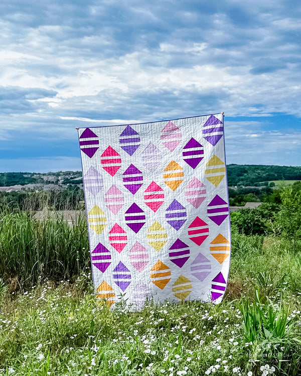 Mod Tops Quilt Pattern - PDF - Running Stitch Quilts