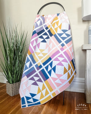 Mosaic Stones Quilt Pattern - PDF