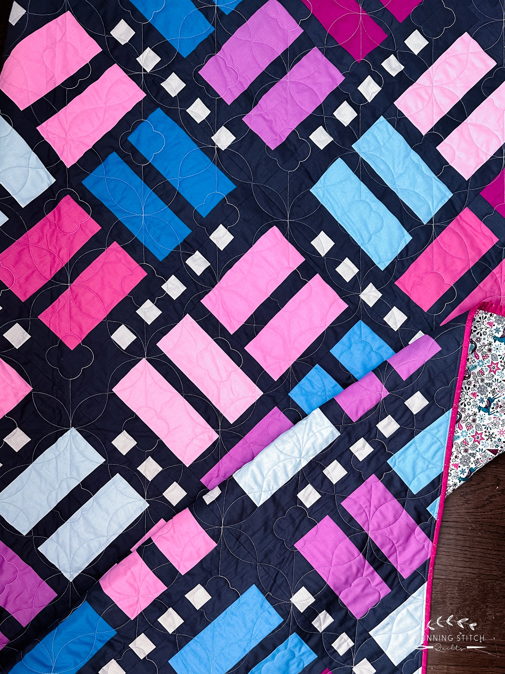Weavers Cottage Quilt Pattern - PDF