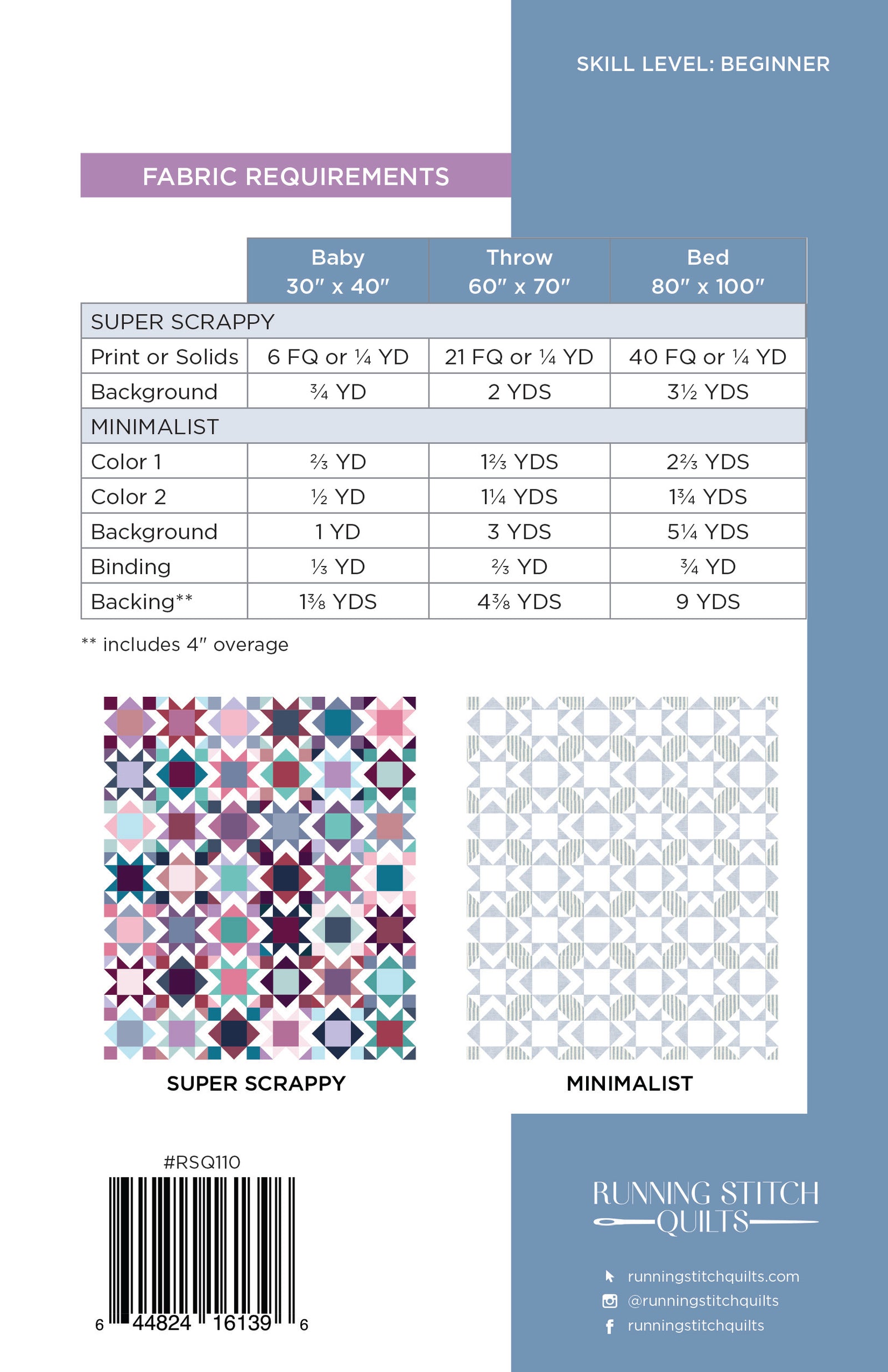 Square Burst 2.0 Quilt Pattern - PDF