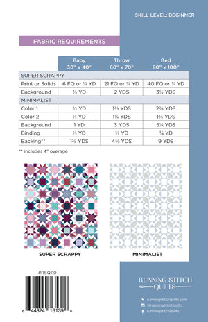 Square Burst 2.0 Quilt Pattern - PDF