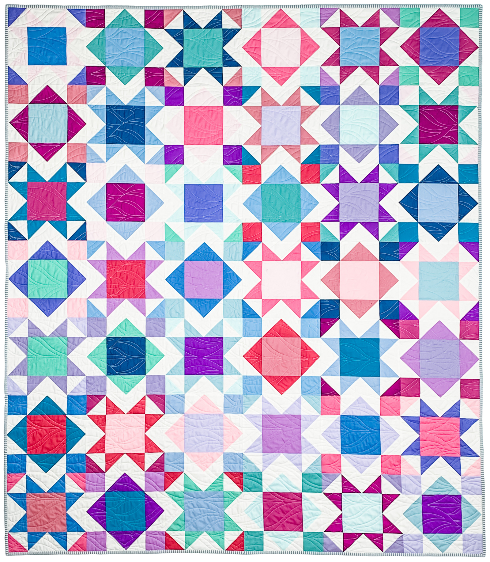 Square Burst 2.0 Quilt Pattern - PDF
