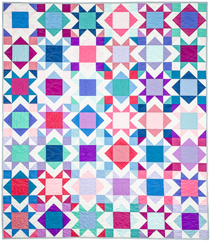 Square Burst 2.0 Quilt Pattern - PDF