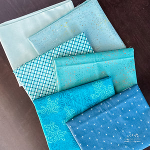 Teal Half Yard Bundle