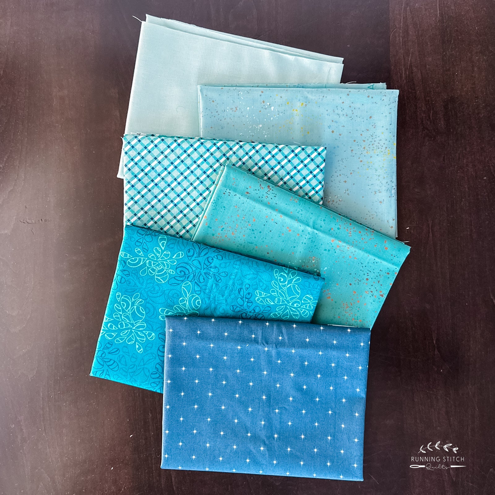 Teal Half Yard Bundle