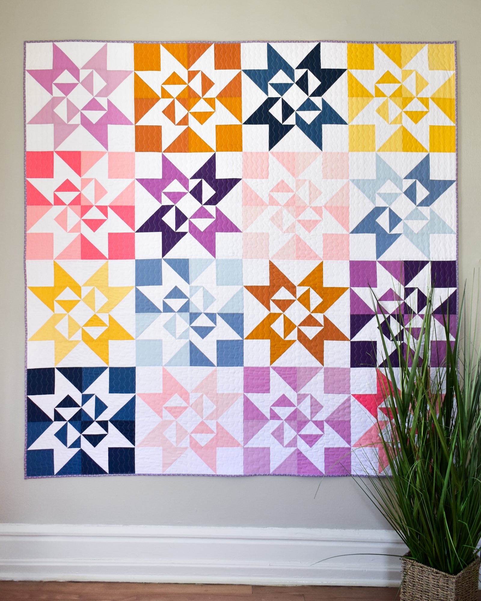 Wildflower Falls Quilt Pattern - Printed
