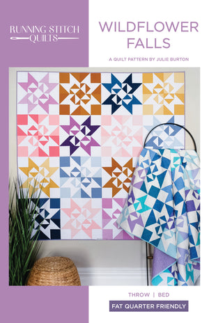 Wildflower Falls Quilt Pattern - Printed