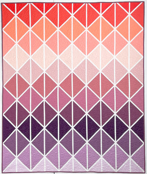 Deltille Quilt Pattern - PRINTED