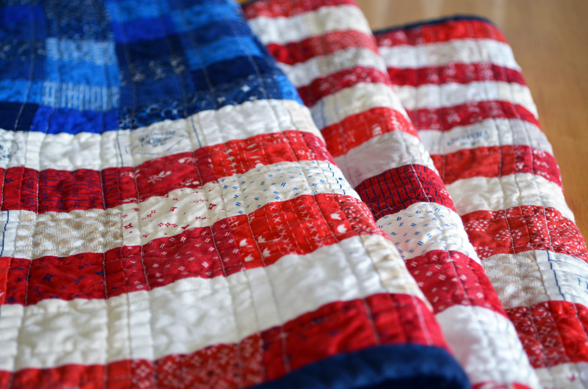 25+ American Flag Rag Quilt Pattern