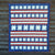 Patriotic quilt pattern perfect for Fourth of July!