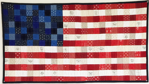 Scrappy American Flag Pattern - PDF