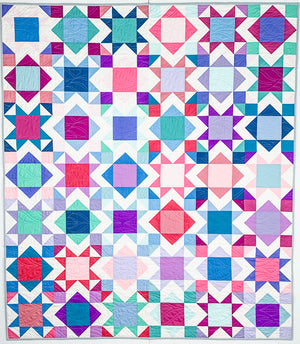Square Burst 2.0 Quilt Pattern - PRINTED
