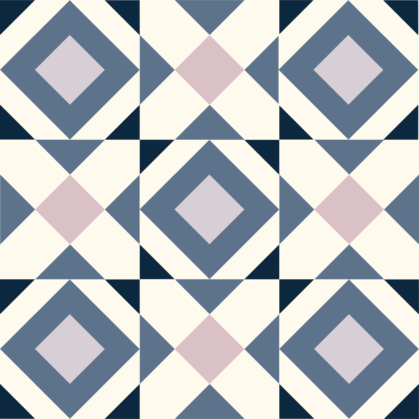 Noughts and Crosses Quilt Pattern - PDF