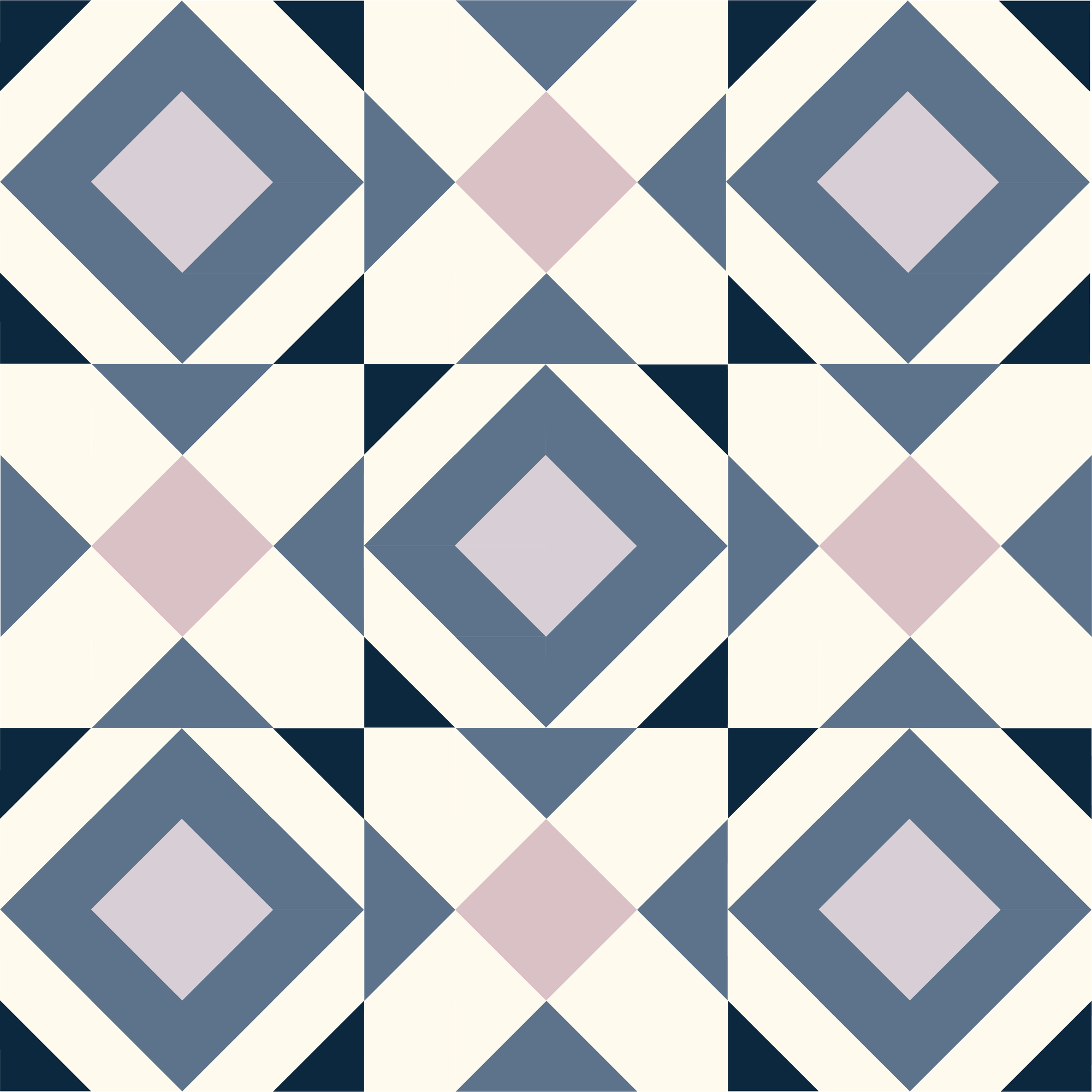 Noughts and Crosses Quilt Pattern - PDF