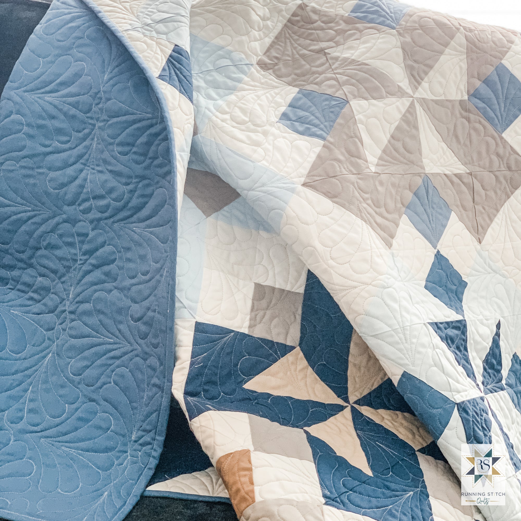 Rivermill Quilt Pattern - PDF