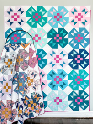 Spring Journal Quilt Spring Garden Quilt Pattern - PDF - Running Stitch Quilts